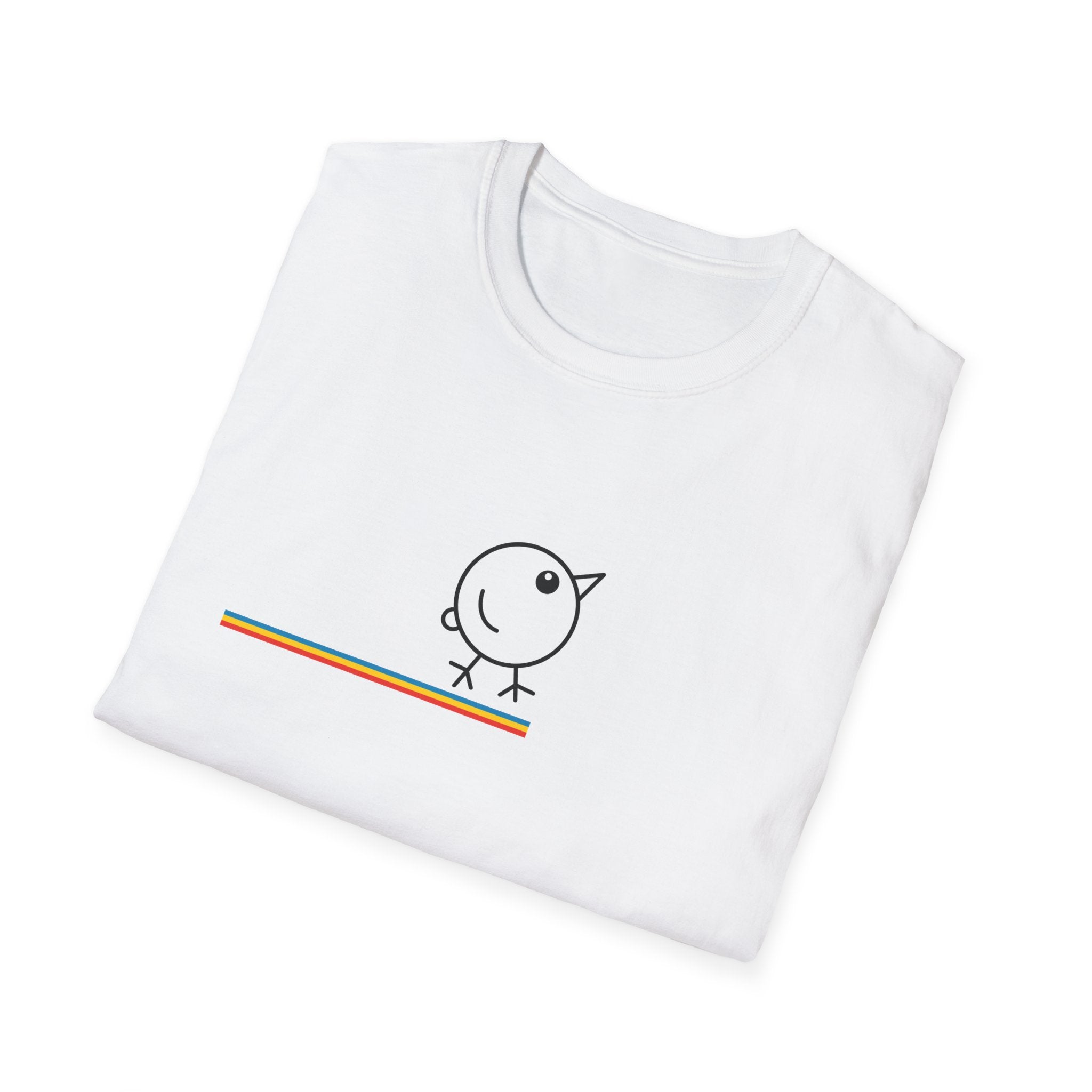 Men's  Minimalist Big Bird T-Shirt