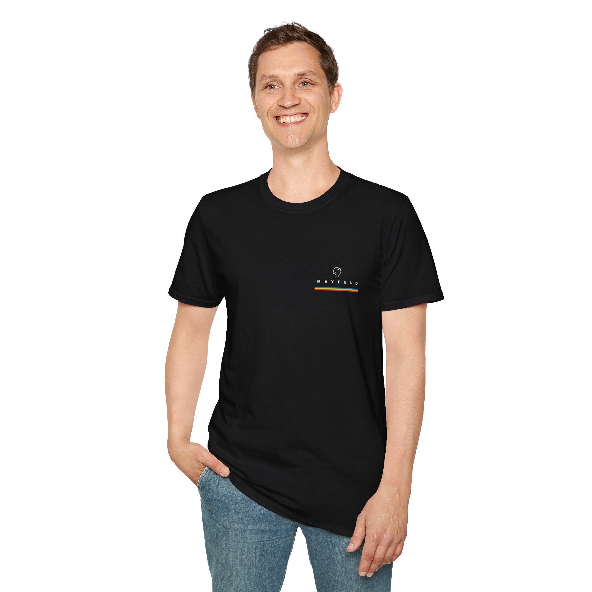 MAYFELD minimalist logo T-Shirt — Chest Logo