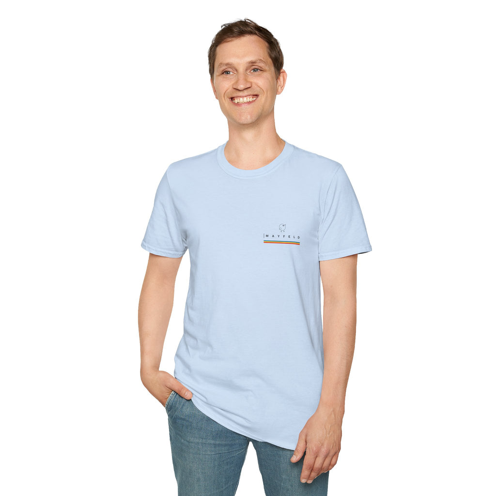 MAYFELD minimalist logo T-Shirt — Chest Logo