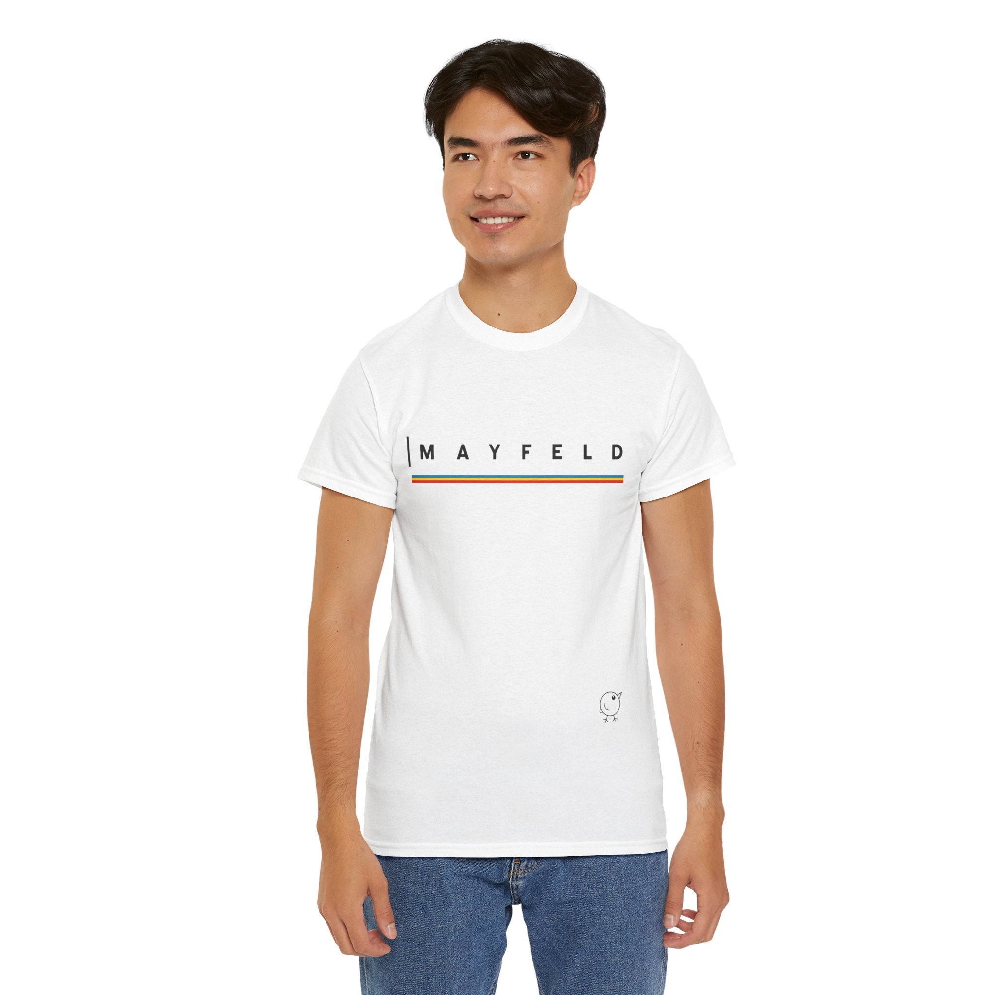 Mayfeld Maxi Logo Tee — Crewneck T-Shirt