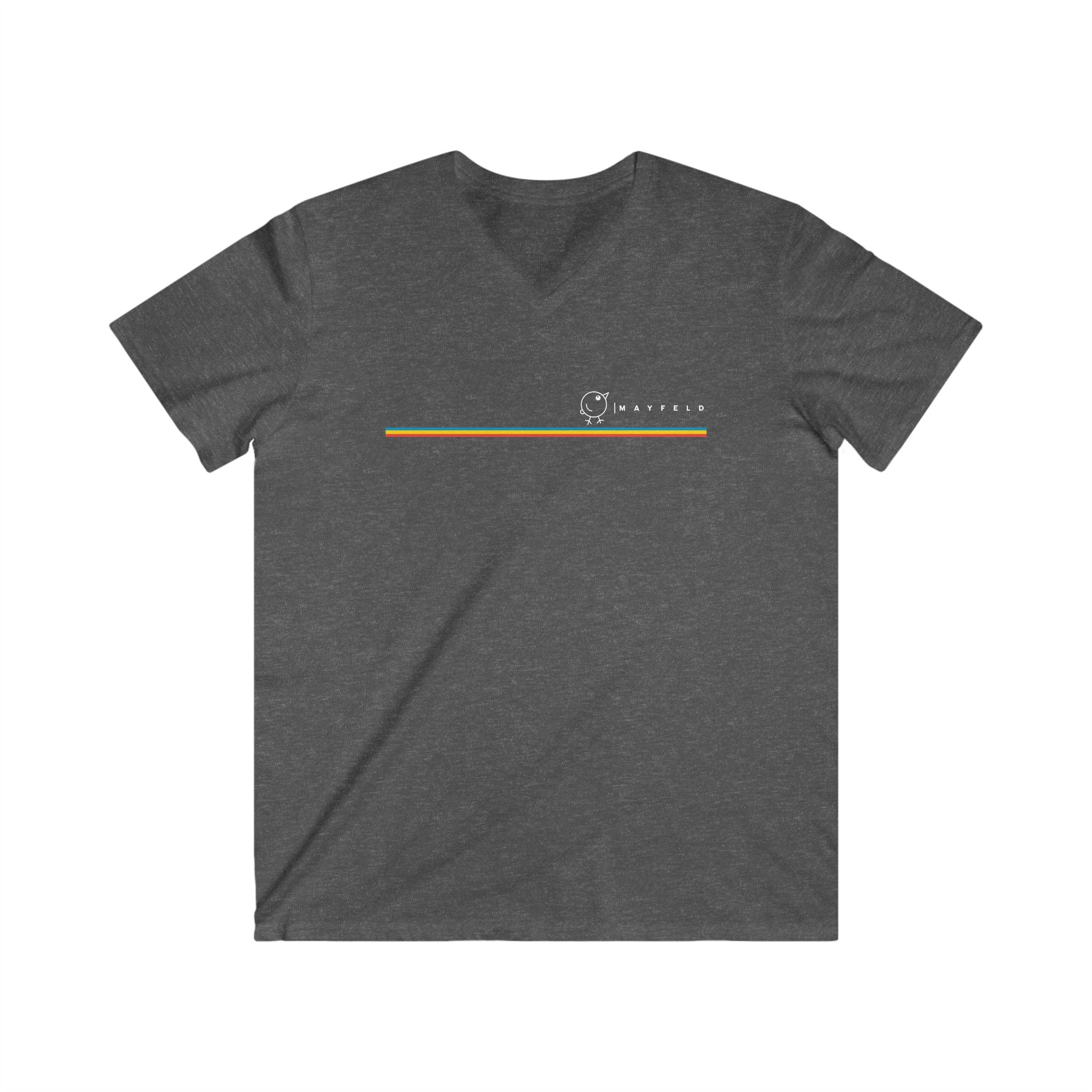 Men's V-Neck Logo Tee