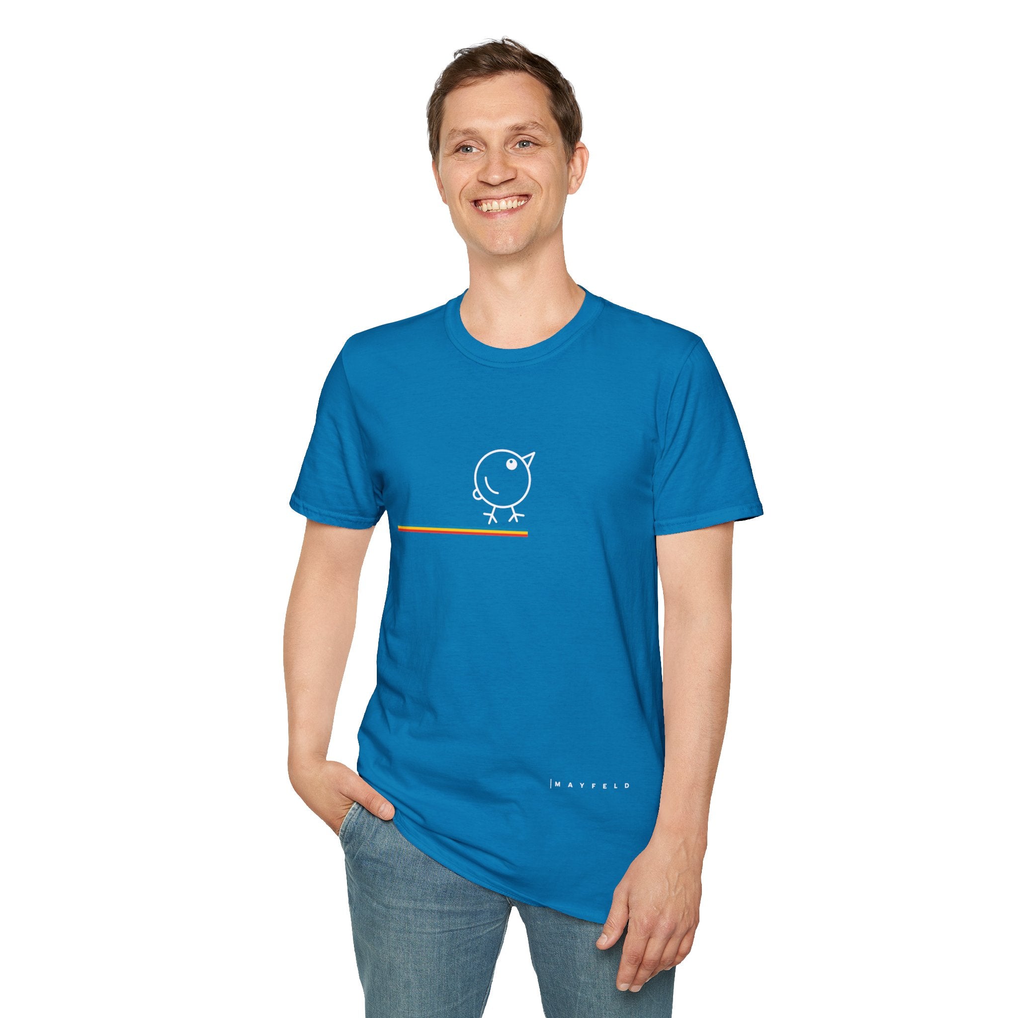 Men's  Minimalist Big Bird T-Shirt