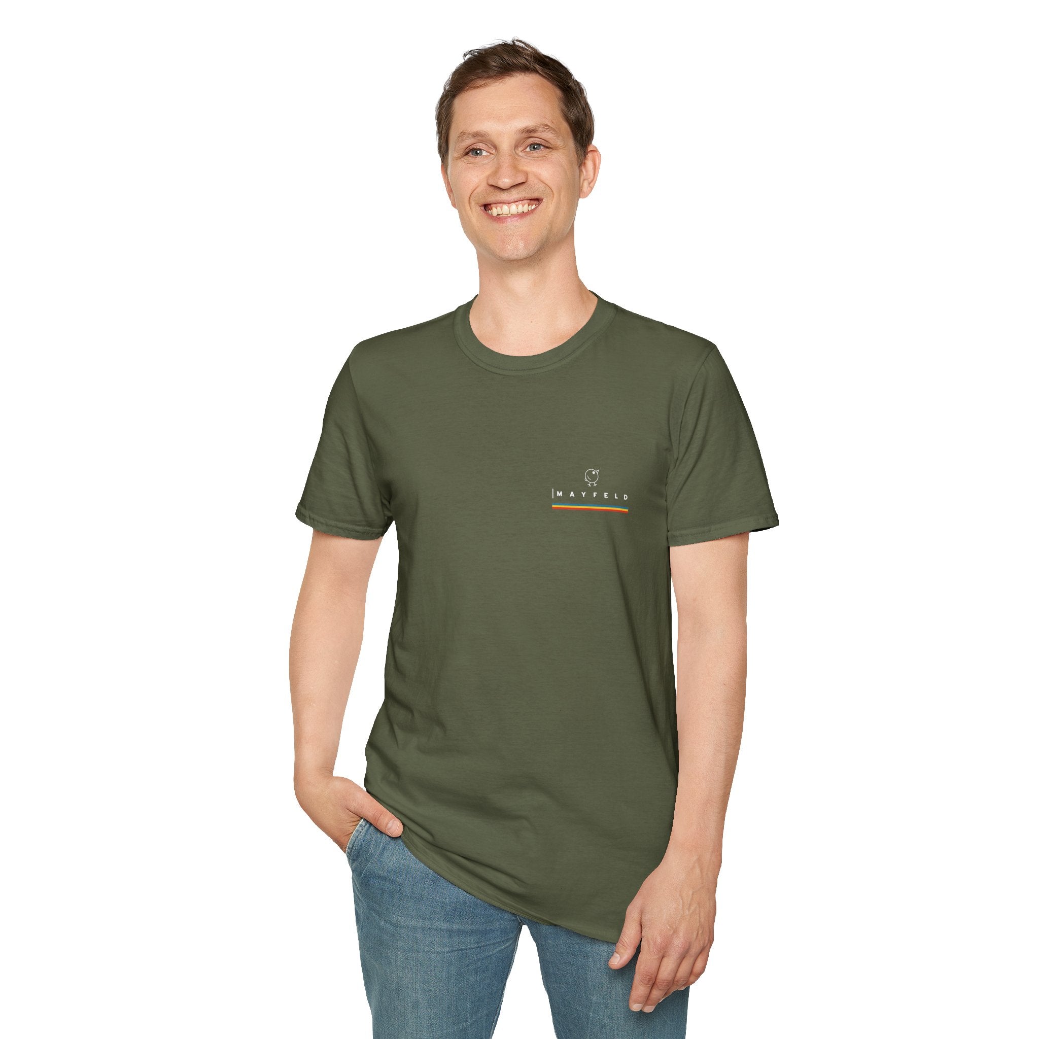 MAYFELD minimalist logo T-Shirt — Chest Logo