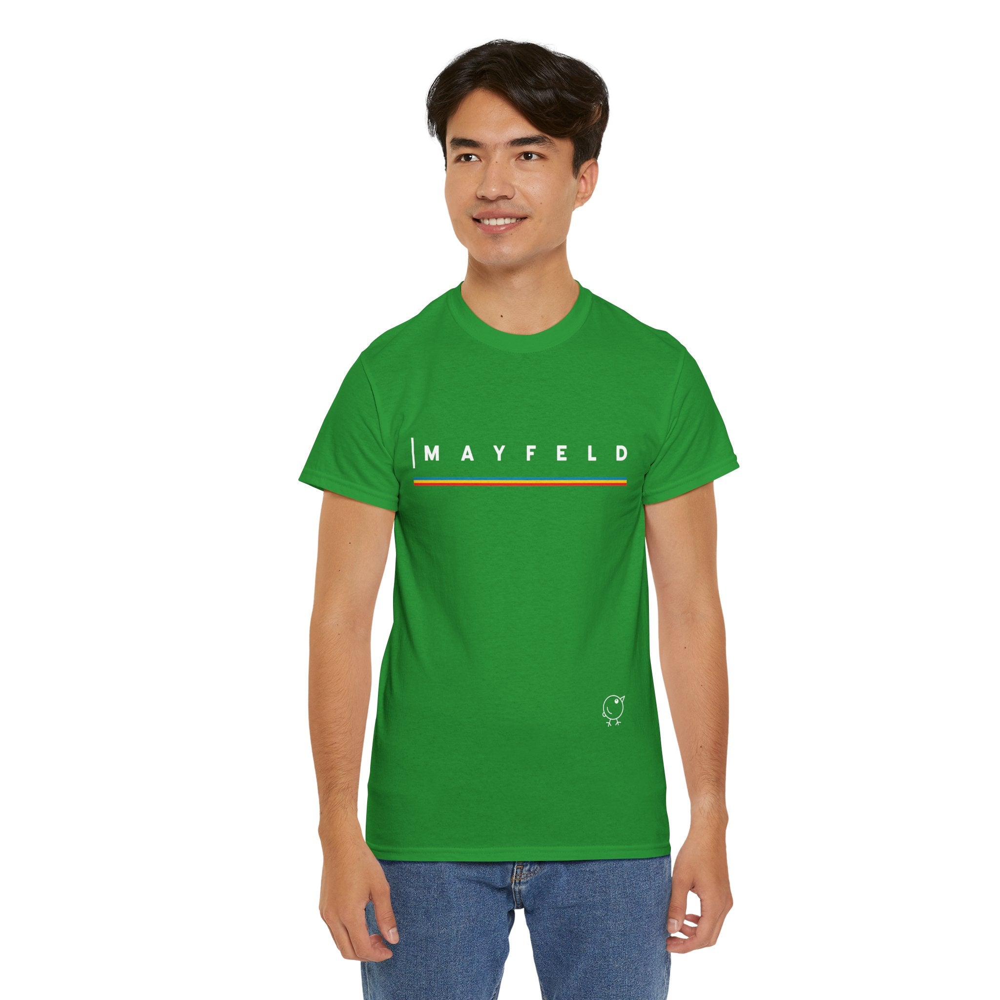 Mayfeld Maxi Logo Tee — Crewneck T-Shirt
