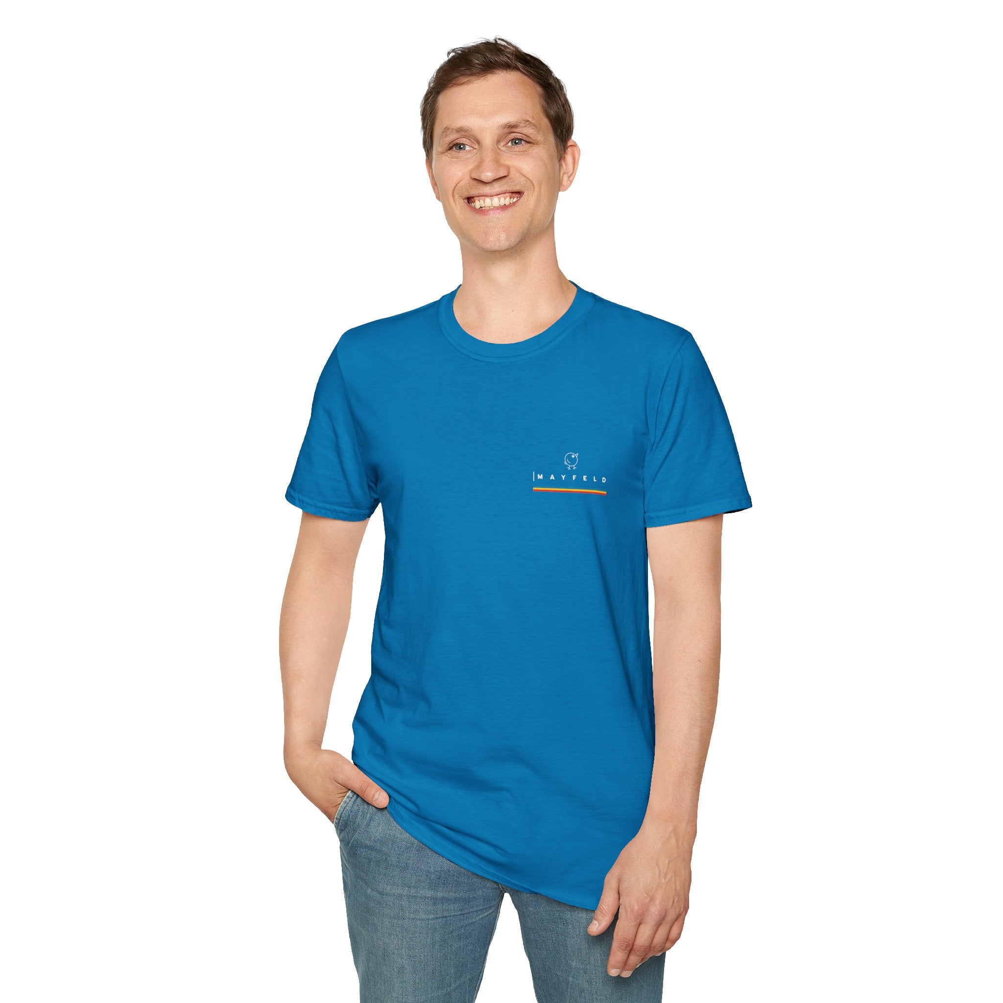 MAYFELD minimalist logo T-Shirt — Chest Logo
