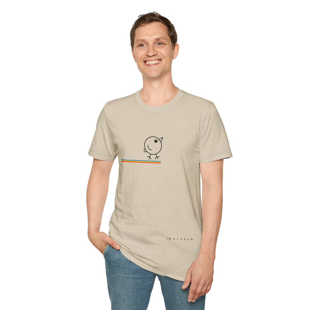 Men's  Minimalist Big Bird T-Shirt