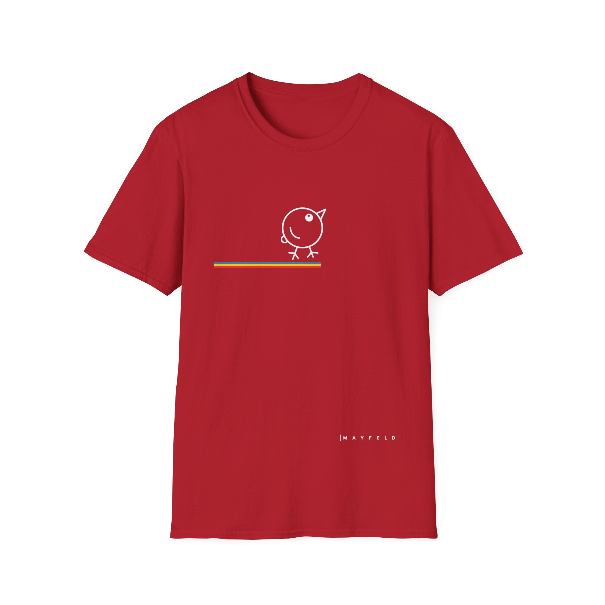 Men's  Minimalist Big Bird T-Shirt