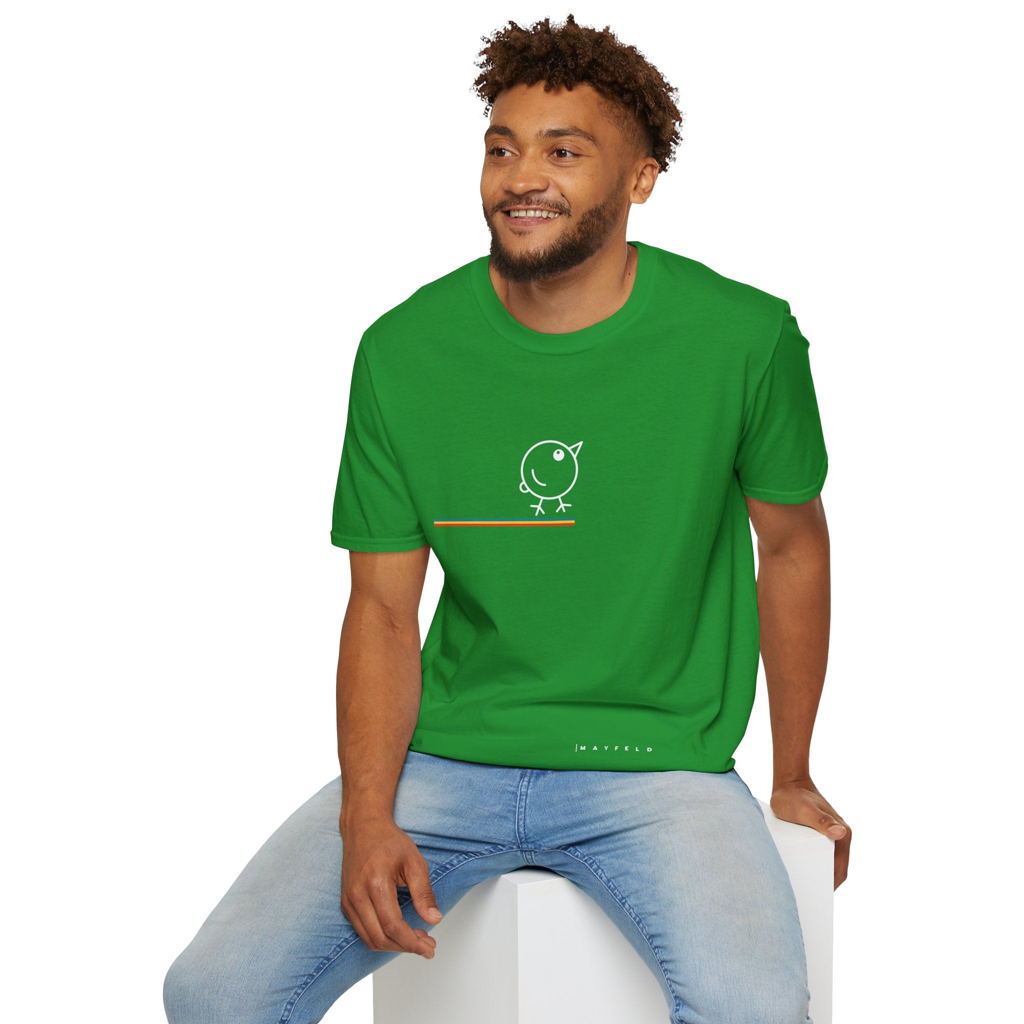 Men's  Minimalist Big Bird T-Shirt