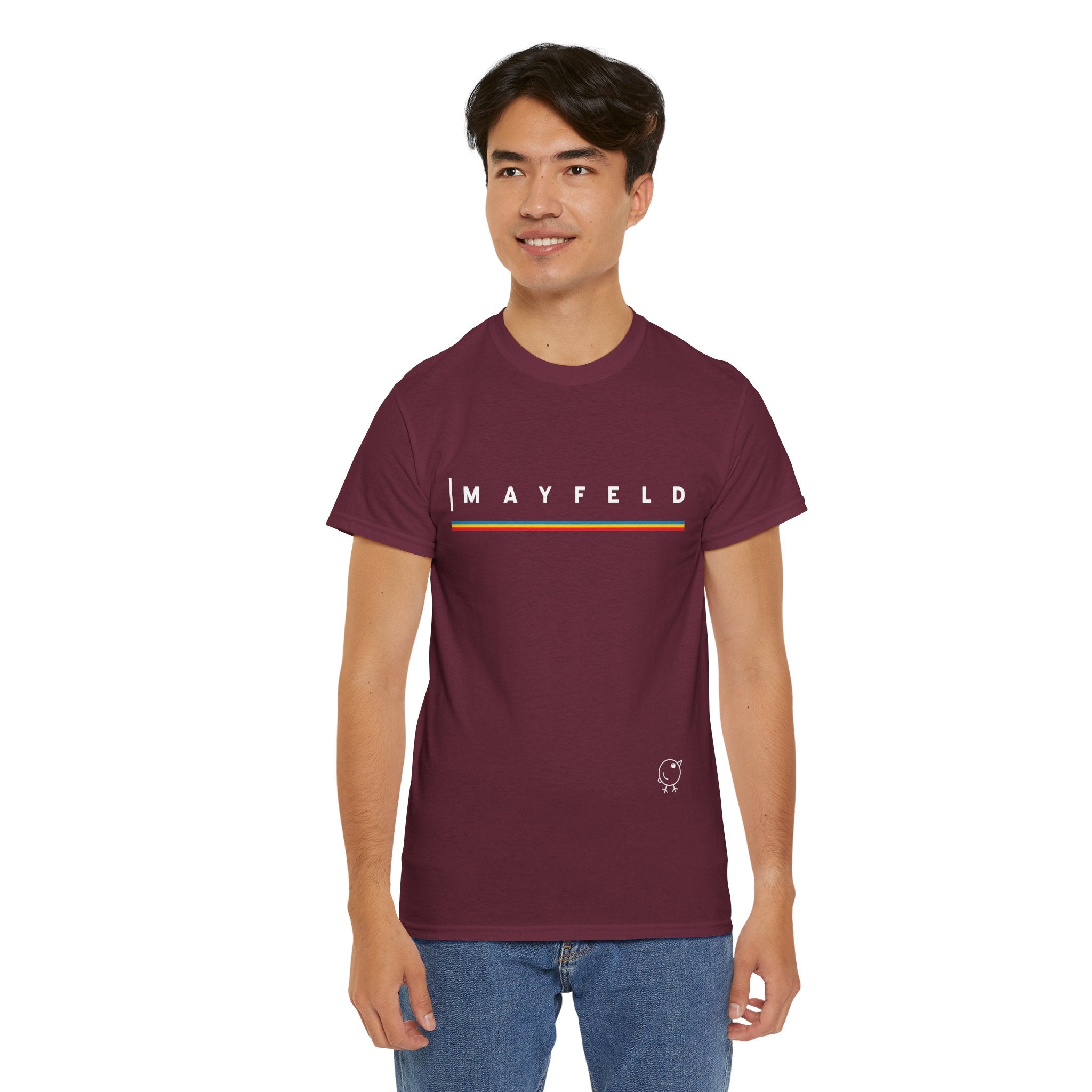 Mayfeld Maxi Logo Tee — Crewneck T-Shirt