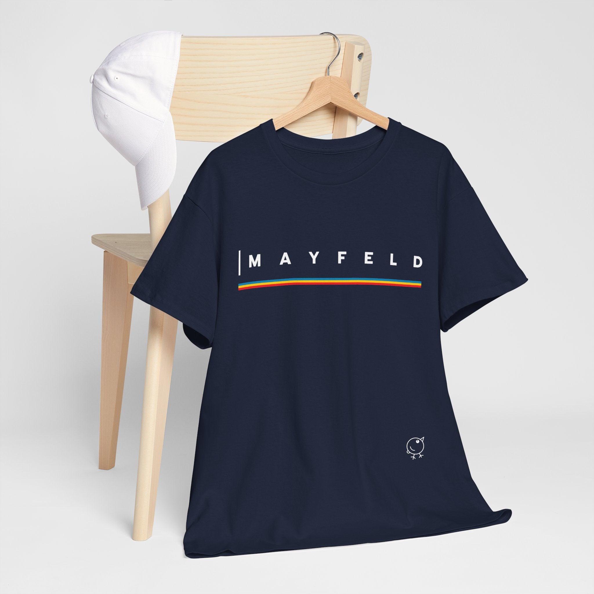 Mayfeld Maxi Logo Tee — Crewneck T-Shirt