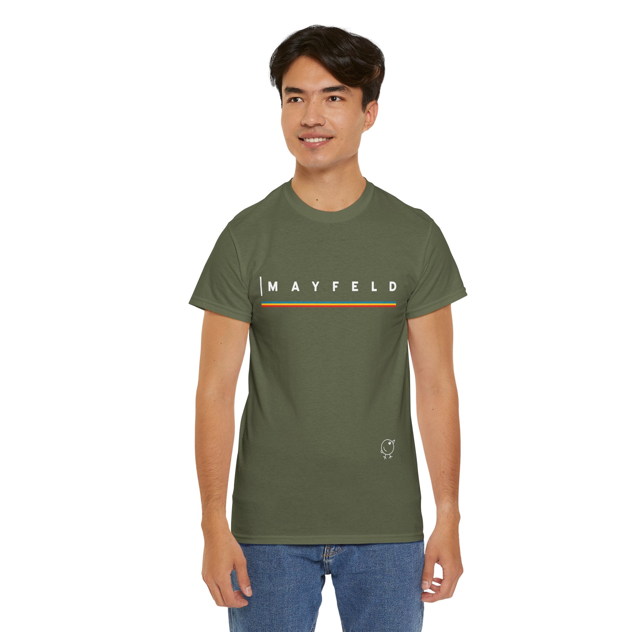 Mayfeld Maxi Logo Tee — Crewneck T-Shirt
