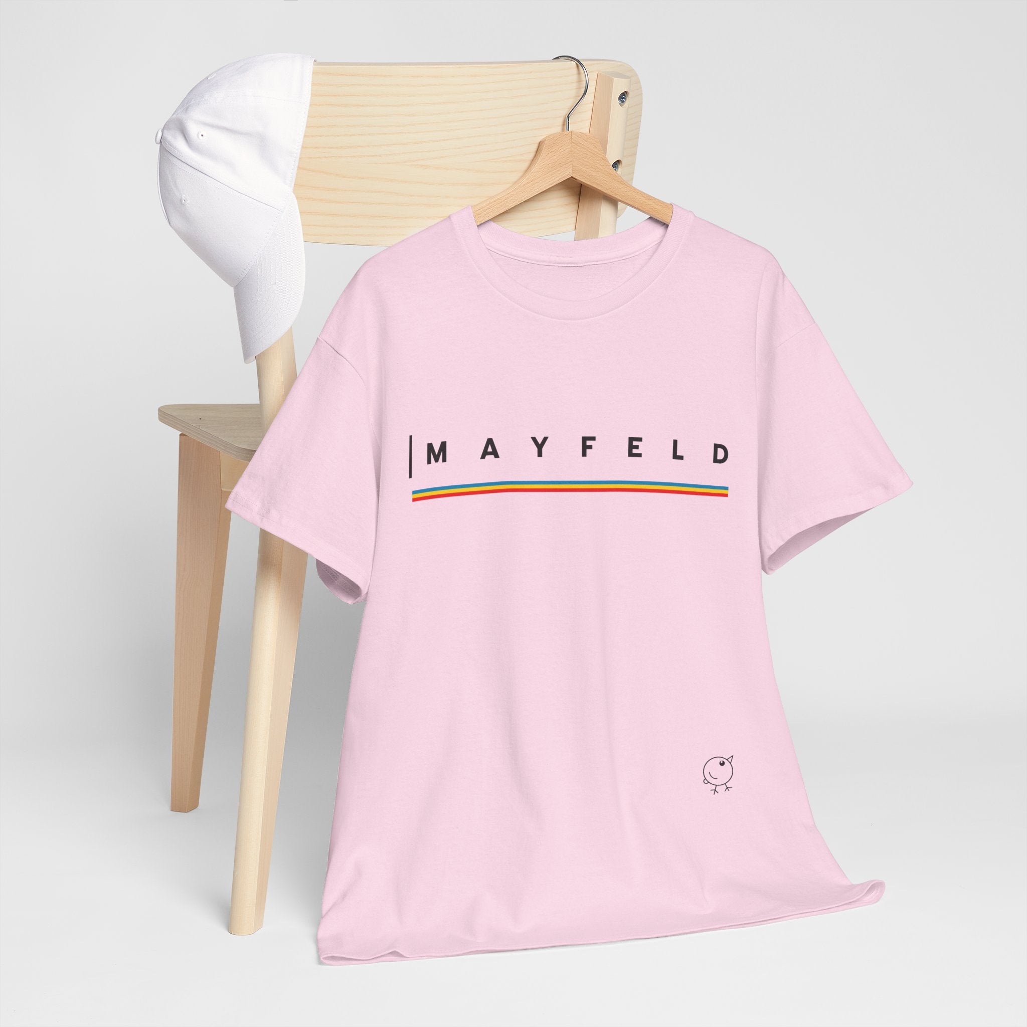 Mayfeld Maxi Logo Tee — Crewneck T-Shirt
