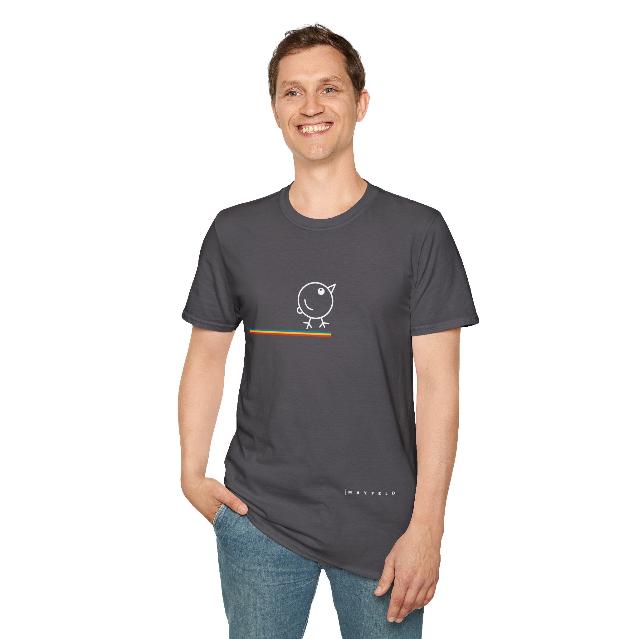 Men's  Minimalist Big Bird T-Shirt