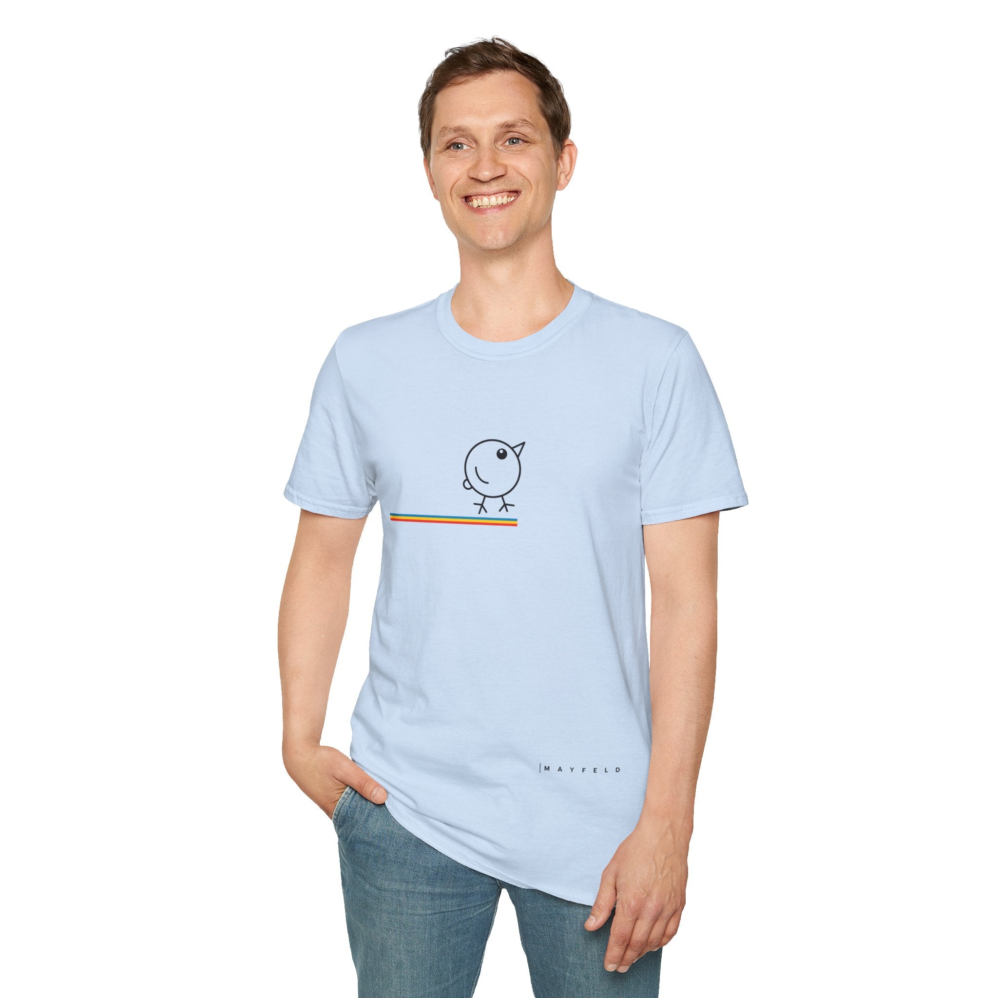 Men's  Minimalist Big Bird T-Shirt