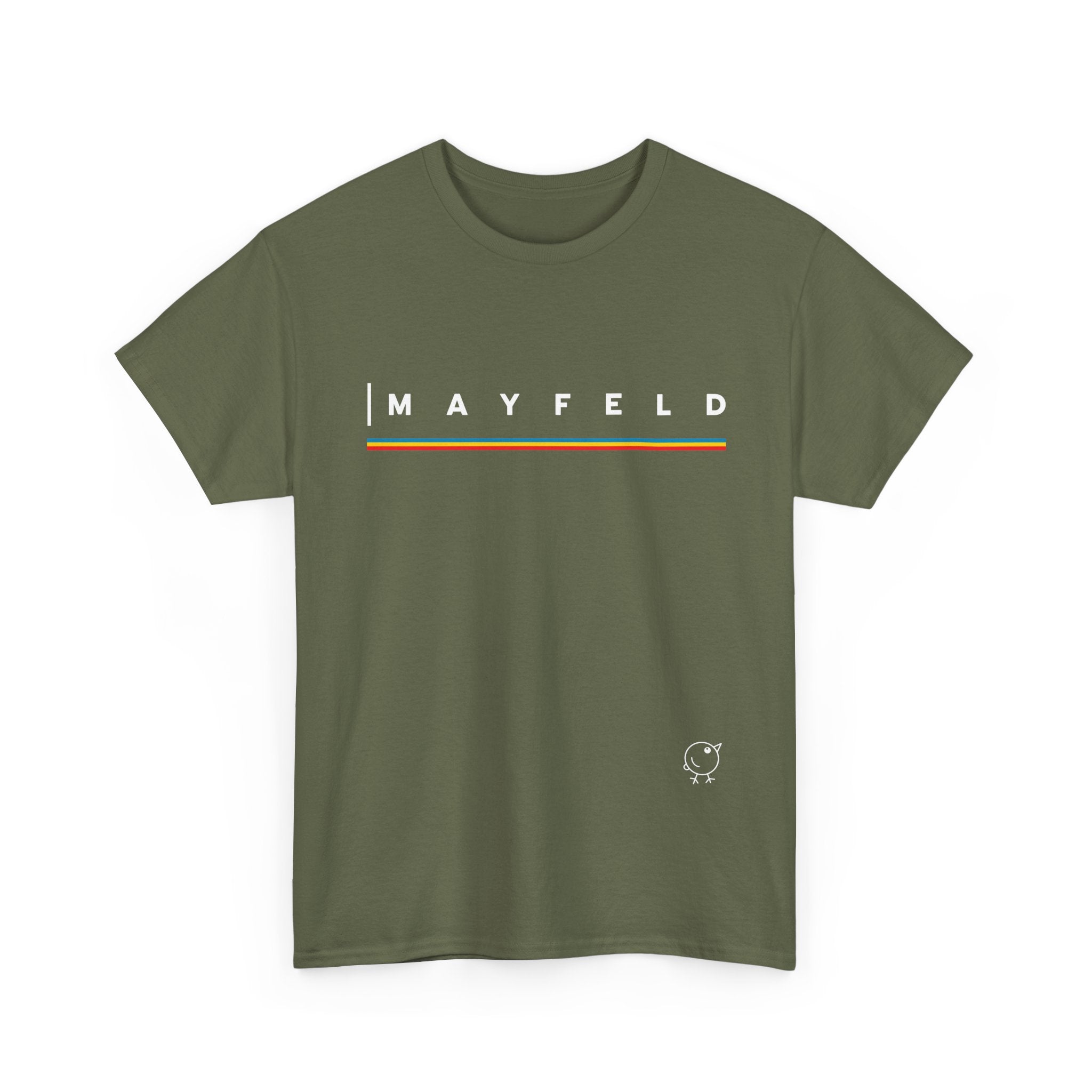 Mayfeld Maxi Logo Tee — Crewneck T-Shirt