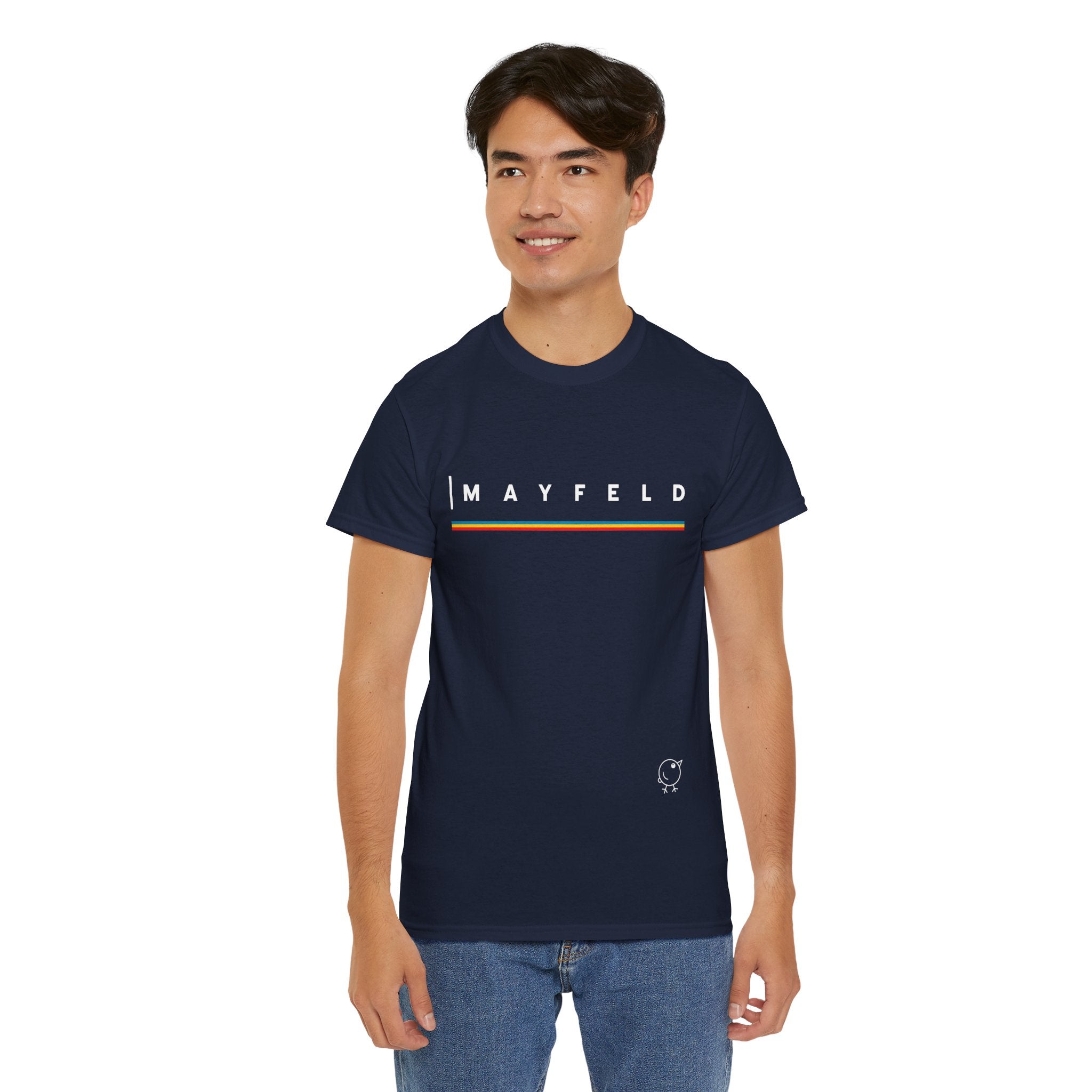 Mayfeld Maxi Logo Tee — Crewneck T-Shirt