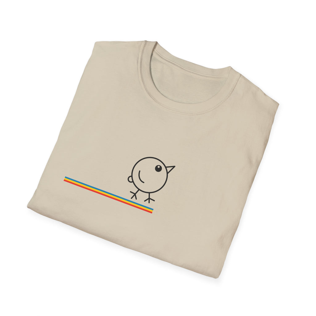 Men's  Minimalist Big Bird T-Shirt