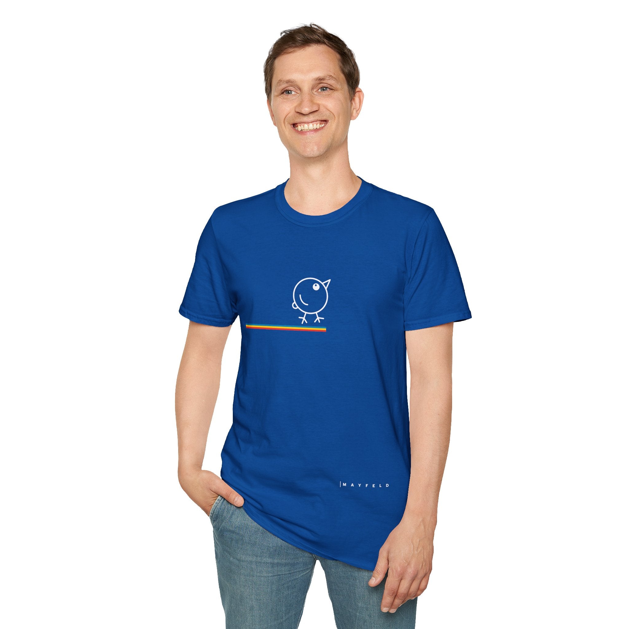 Men's  Minimalist Big Bird T-Shirt