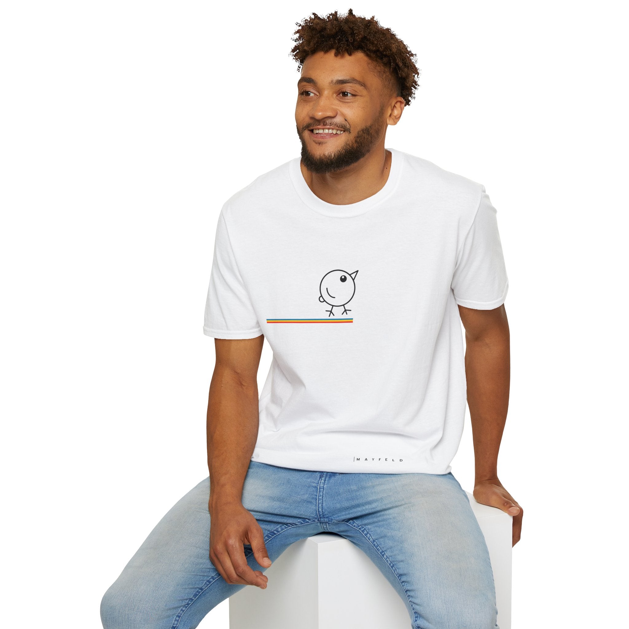 Men's  Minimalist Big Bird T-Shirt