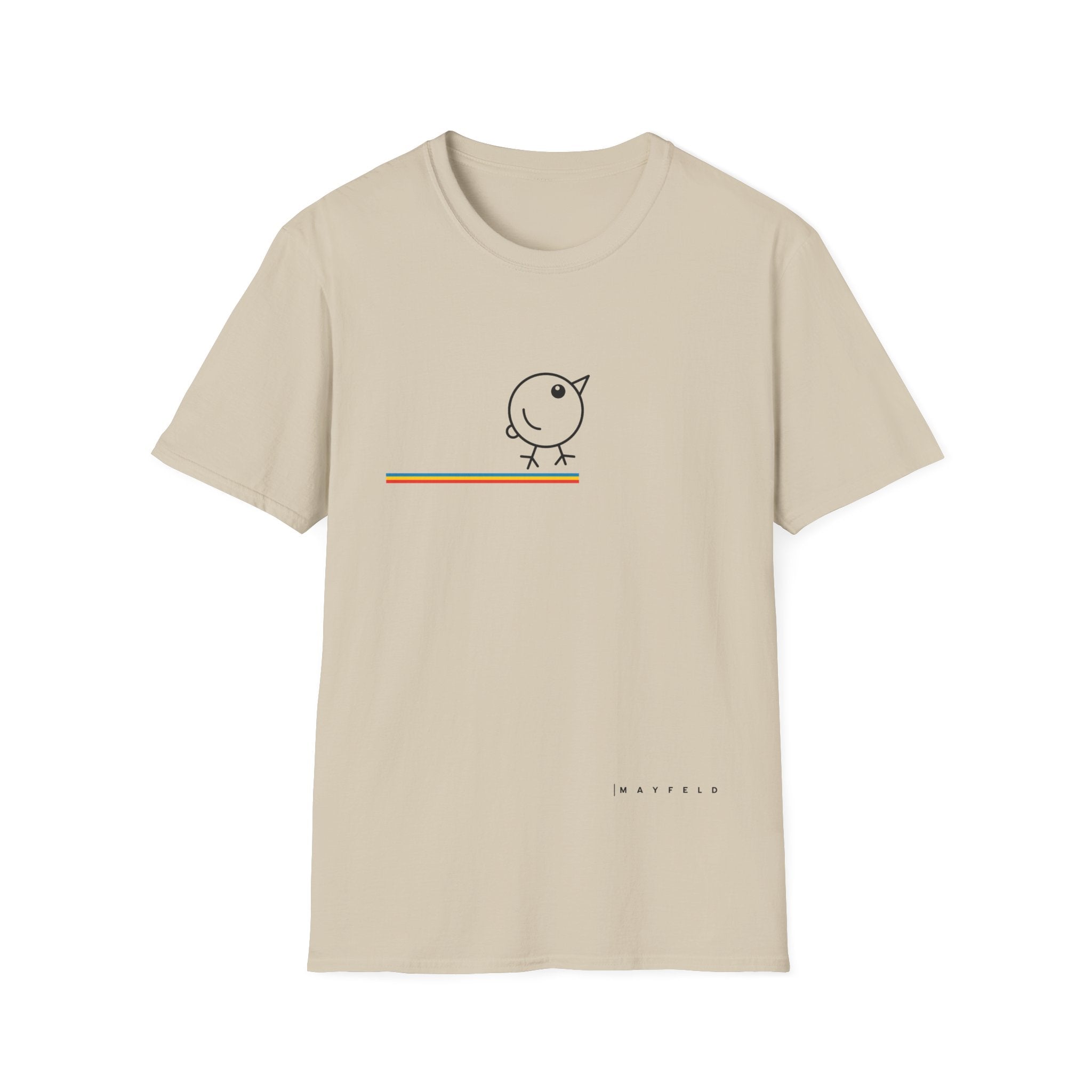Men's  Minimalist Big Bird T-Shirt