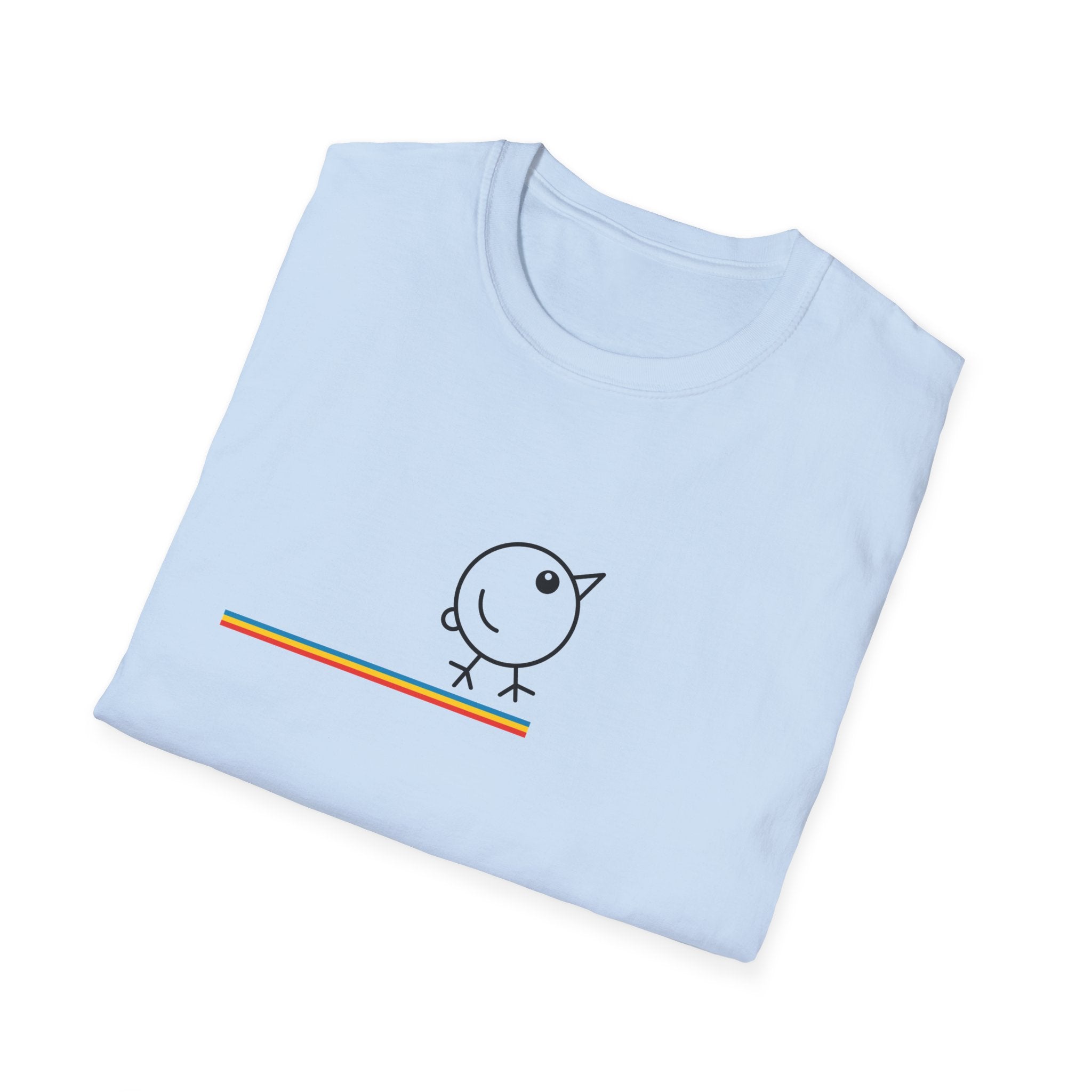 Men's  Minimalist Big Bird T-Shirt