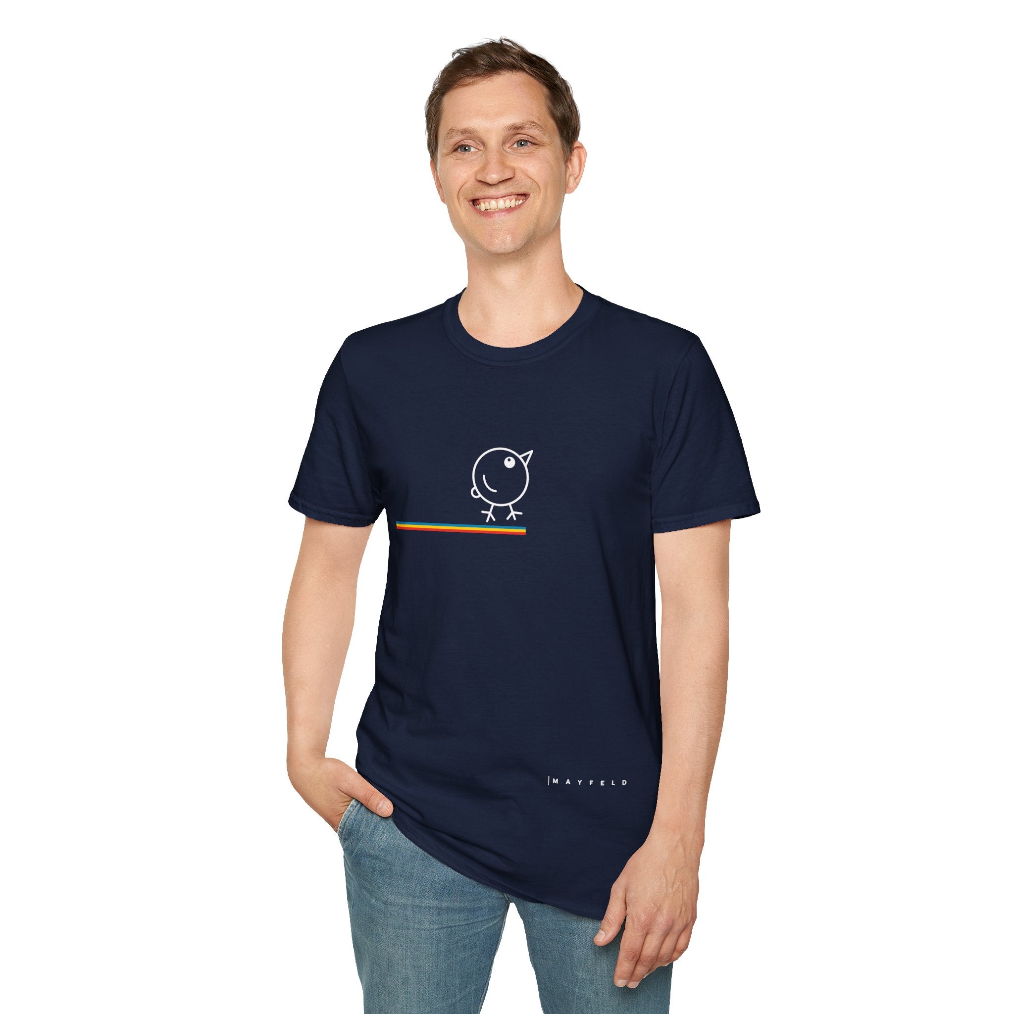 Men's  Minimalist Big Bird T-Shirt