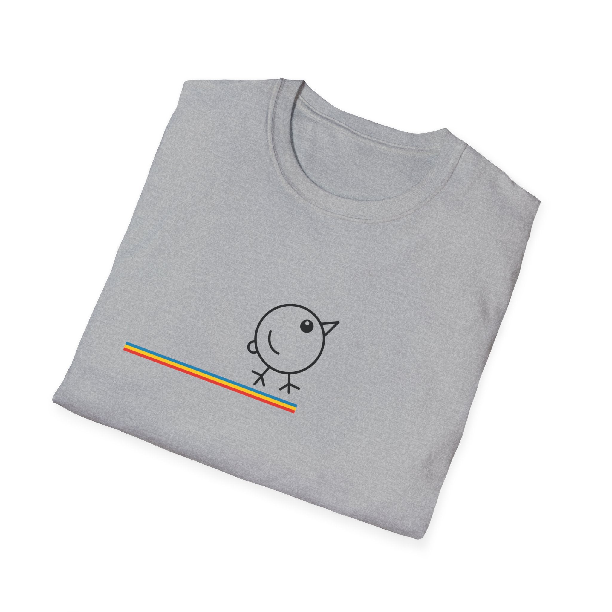 Men's  Minimalist Big Bird T-Shirt